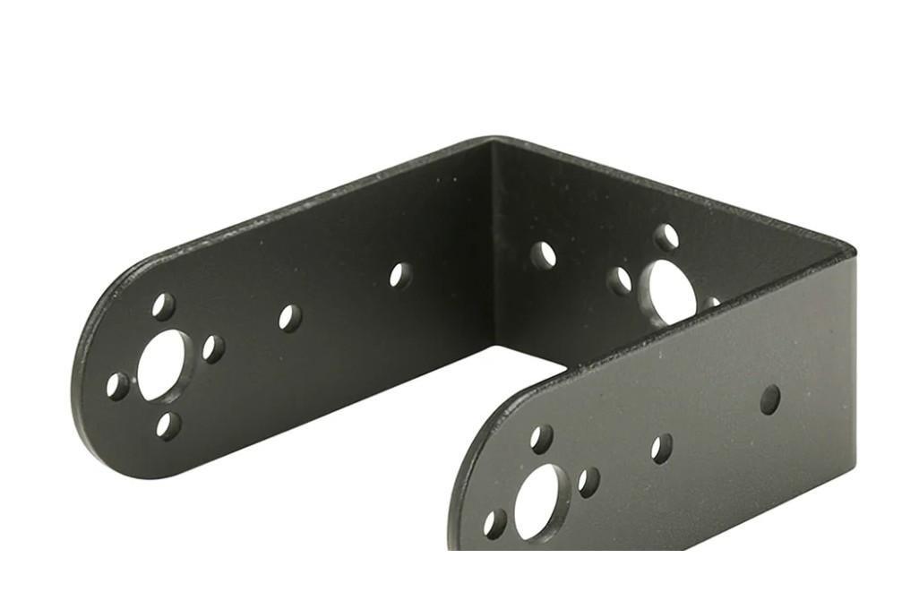 Black Long U-Shaped Bracket Without Screw